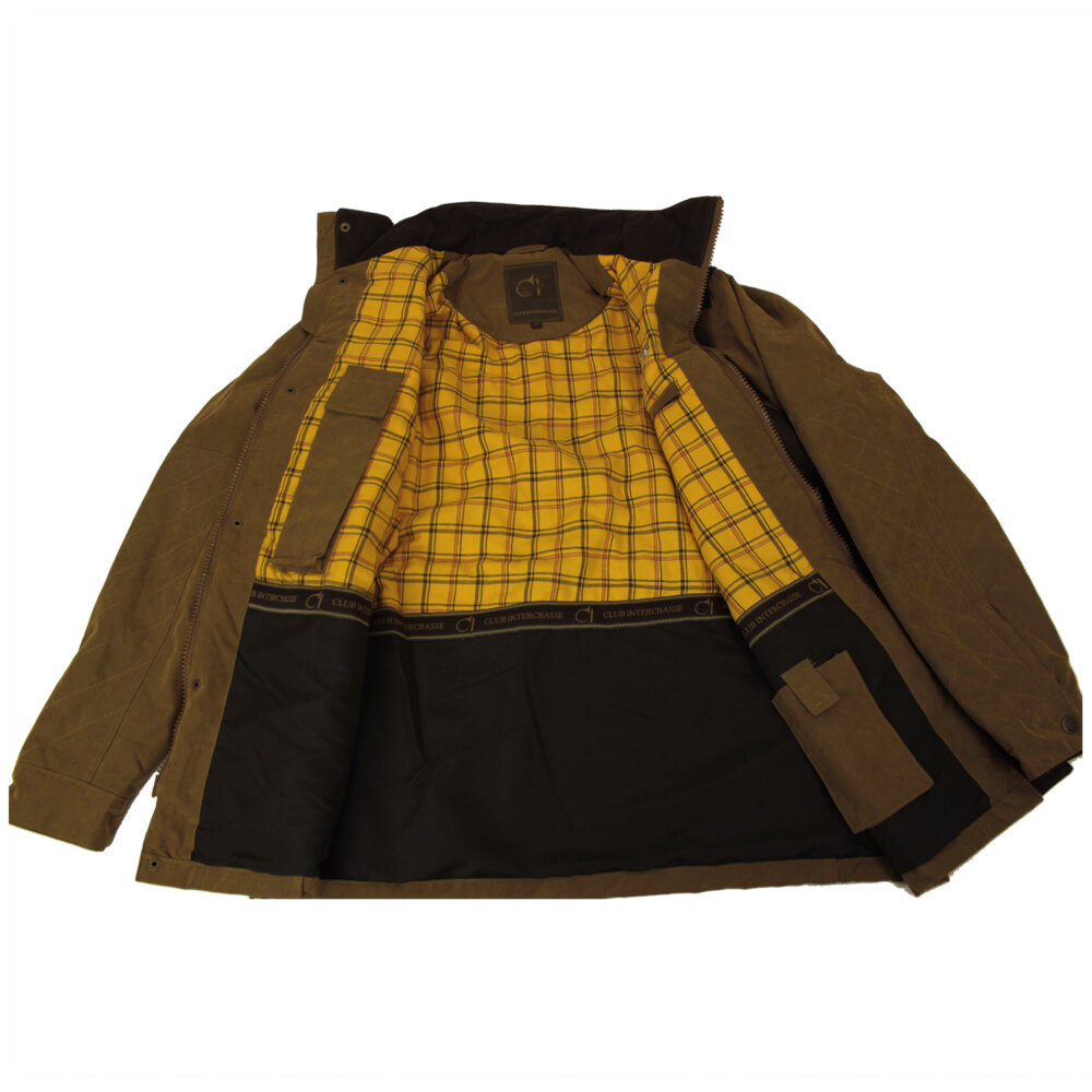 “Cevrus” Hunting Jacket by Club Interchasse, Brown